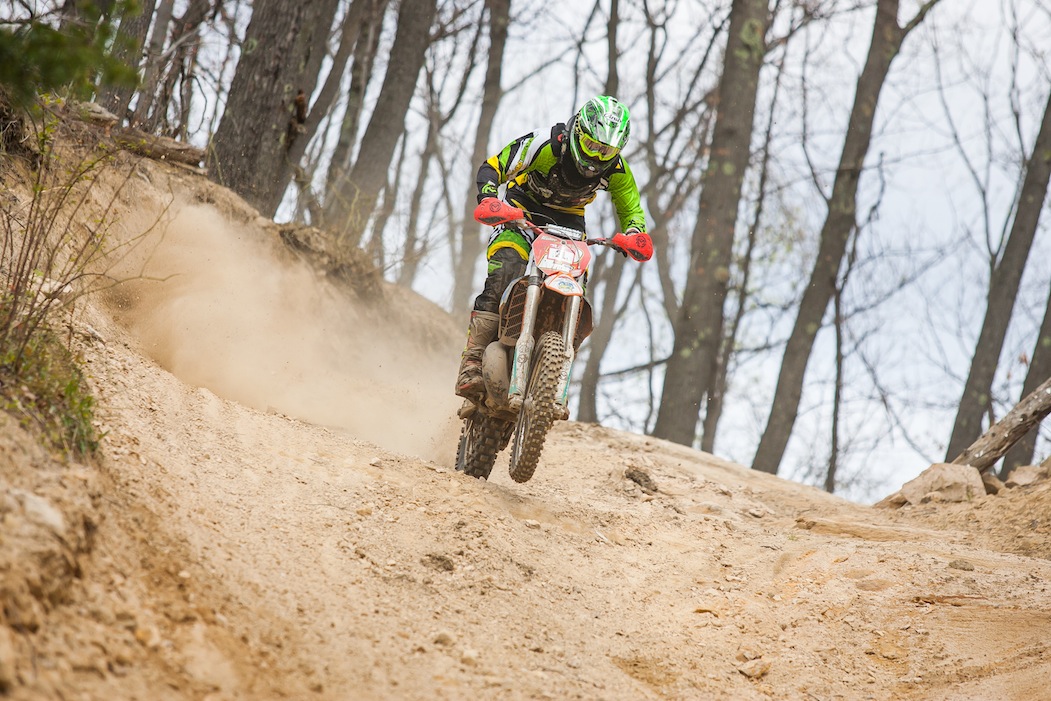 Ben Kelley 2nd place E2 2015 AMA ISDE Qualifier - Photo by Andrew Fredrickson