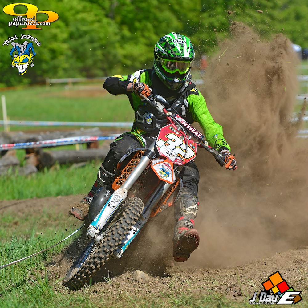 Ben Kelley goes three in a row at round 4 JDay Sprint Enduro - photo by Art Pepin