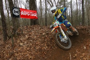 Josh Toth took 12th OA at AMA National Enduro rd 1 in Sumter, SC. (photo by Kenneth King)